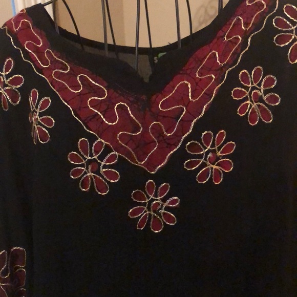 Boho top, flowy top, loose fit top - Picture 2 of 6